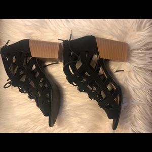 Black heels